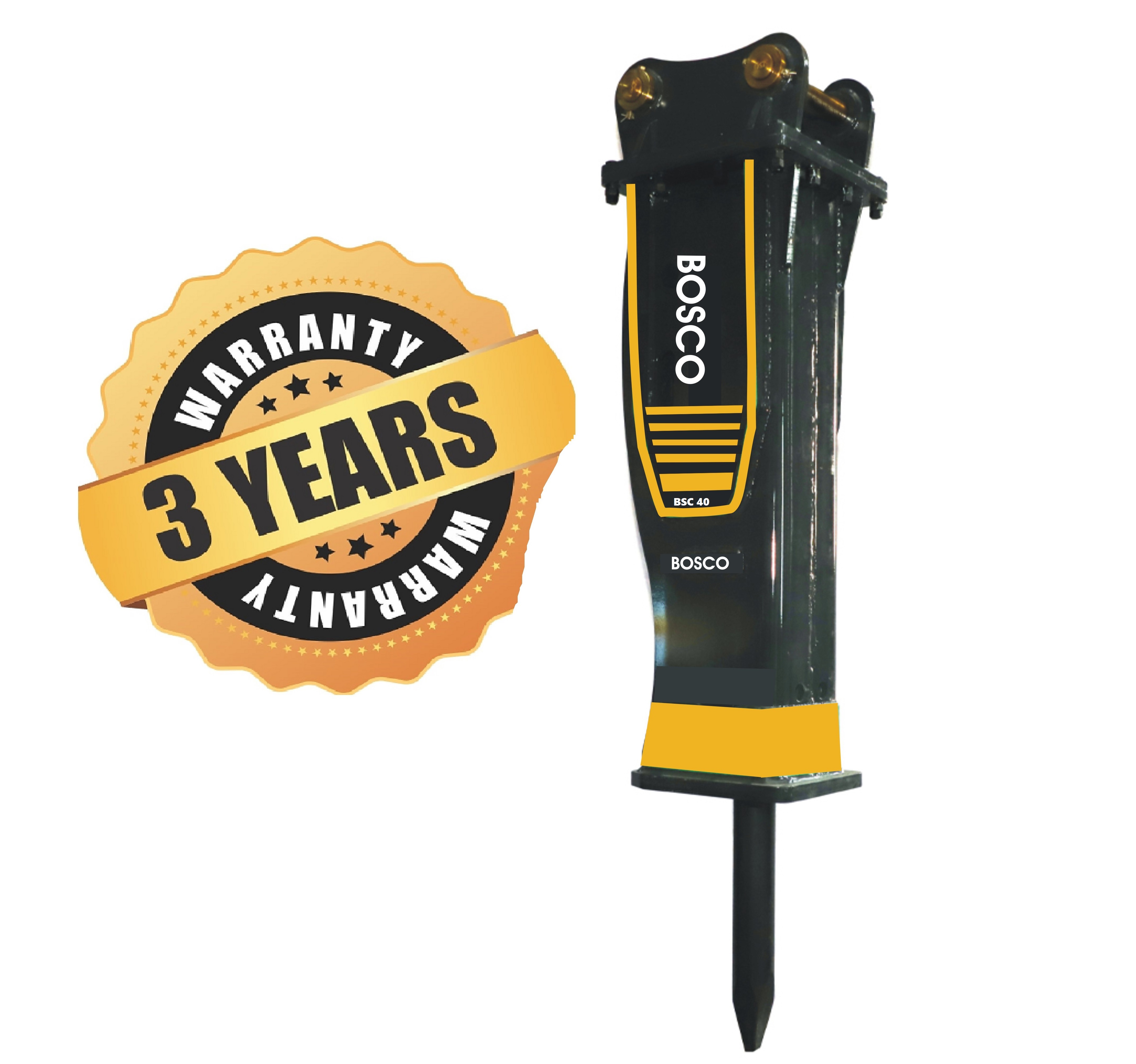 BSC40 micro/mini excavator Breaker Package, 0.8 to 2.5t
